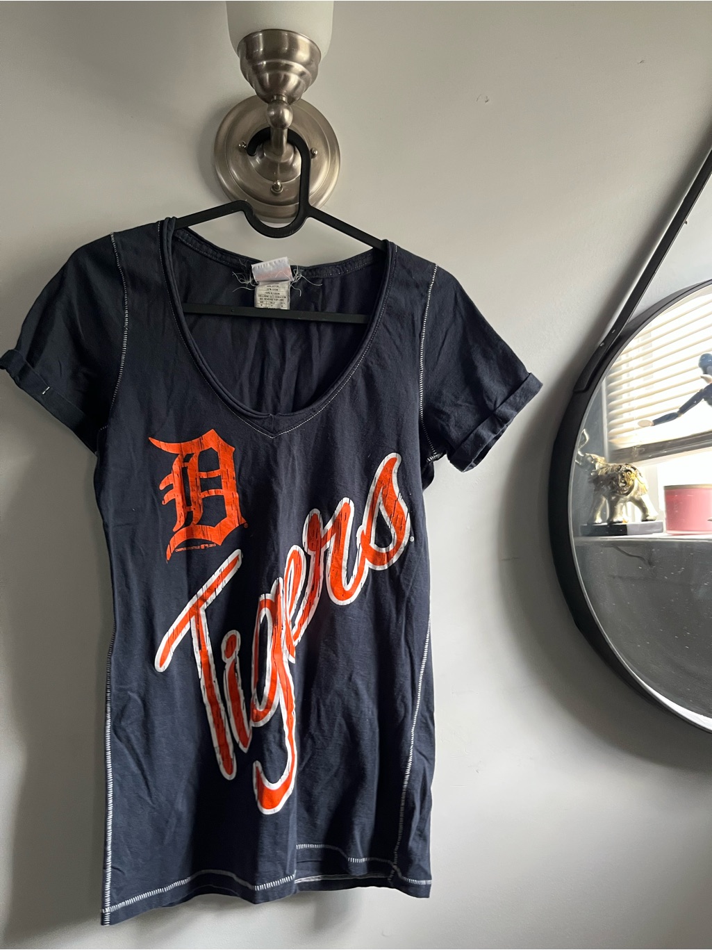 Genuine Merchandise Navy Fan Tee With White Tag